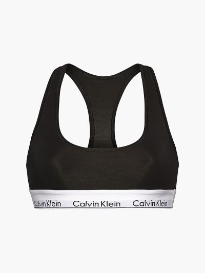 Calvin Klein Underwear HU503836 | Calvin Klein Modern Cotton Női Bralette Fekete